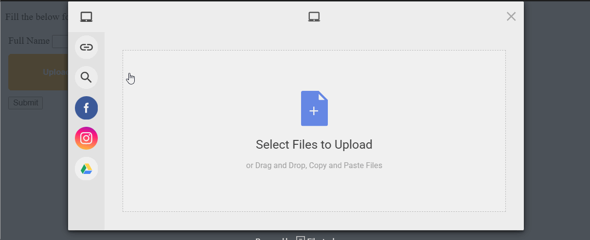 File uploads in HTML Forms